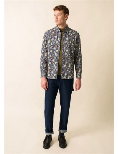 Chemise à fleurs Livio en coton