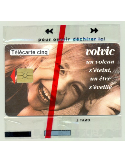 TELECARTE NSB 5 UNITE 04/96 VOLVIC PETITE FILLE GN228