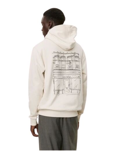 Sweat LES DEUX Neighborhood Hoodie Ivory