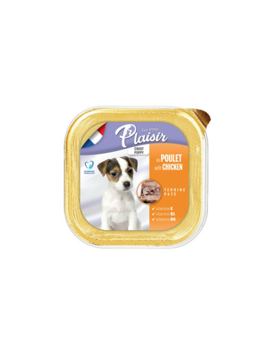 Repas plaisir Chiot, Pâtée au poulet - 150g