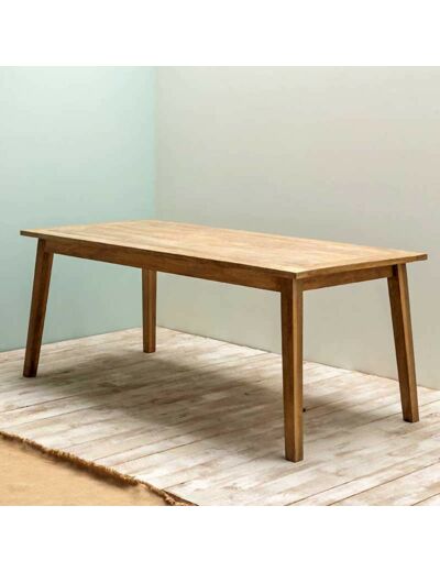 Table manguier Dita 76x90x190cm