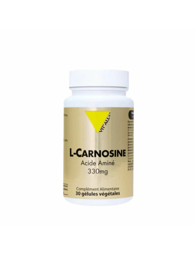 L-Carnosine 330mg-30 gélules-Vit'all+