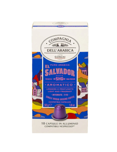 Café El Salvador 100% Arabica 10 Capsules 52G