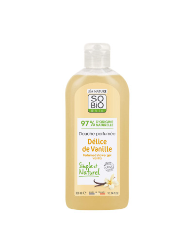 Gel douche parfumé Délice de Vanille 300ml