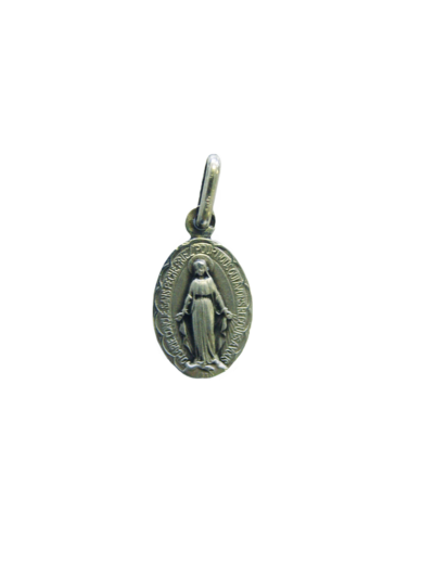 Médaille 13mm en Argent 925 - MIRACULEUSE Festonnée