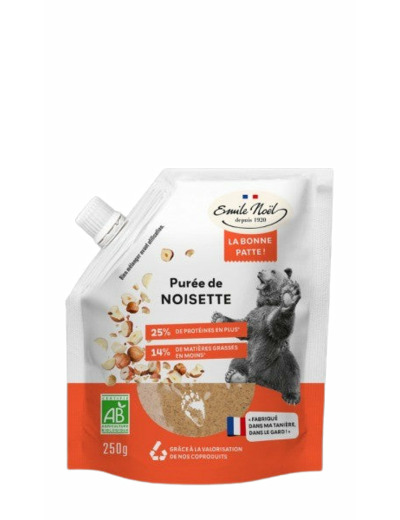 Purée de Noisette complète Bio-250g-Emile Noël