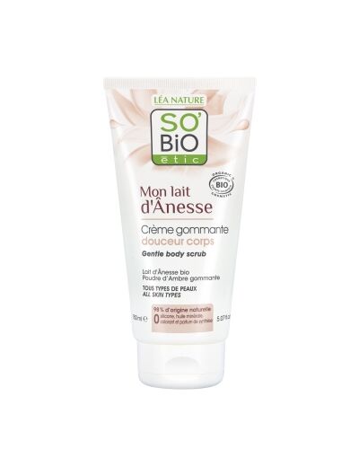 Crème de gommage douceur corps Mon Lait d'ânesse 150ml