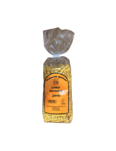 Nouilles Spirelli oeufs&épeautre