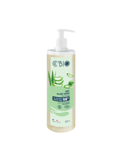 Gel d'Aloé Véra 98% 500ml