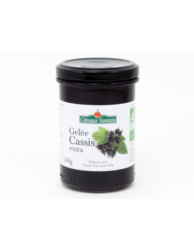 Gelée de Cassis Extra Bio 260g