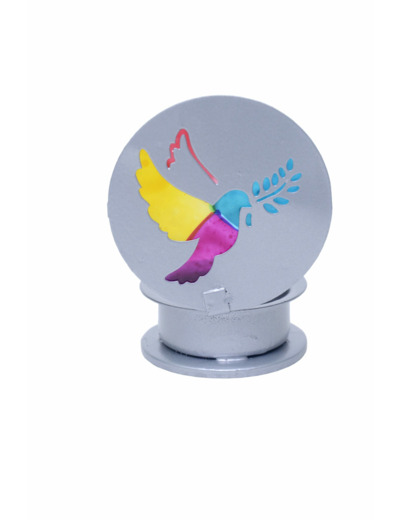 Tea light avec bougie chauffe plat - COLOMBE - Boite PVC