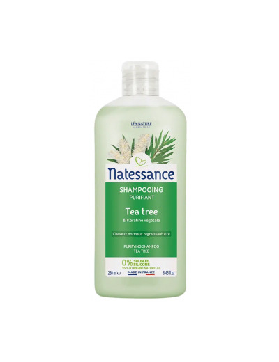 Shampoing purifiant Tea Tree et Kératine végétale 250ml