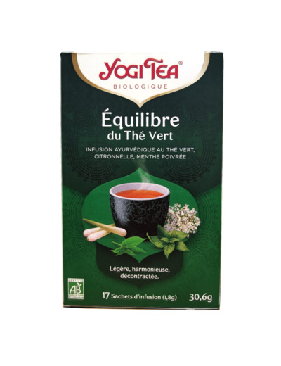 Infusion Ayurvédique Equilibre du Thé Vert Bio 17 sachets Bio