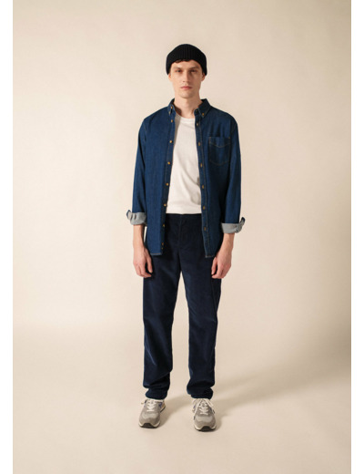 Chemise Lino Denim SAINT JAMES