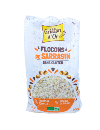 Flocons de Sarrasin Sans Gluten Bio 500g