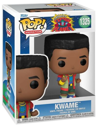 Capitaine Planète - Figurine POP! Kwame 9 cm