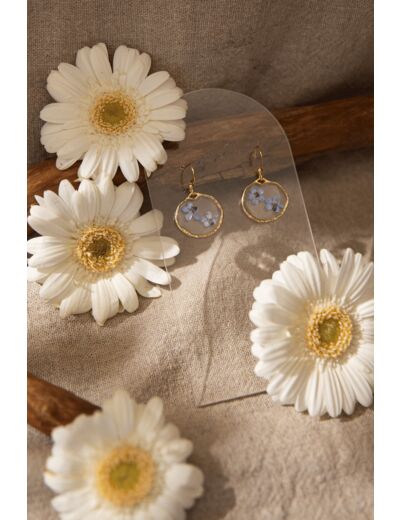 Boucles d'oreilles "Petite fleur"