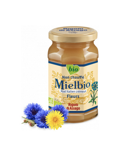 Miel Bio de fleurs crémeux 300g