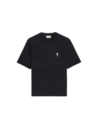 Ami Paris Tee Shirt Place Des Victoires Noir