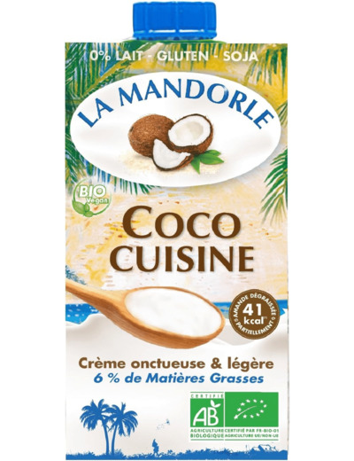 CUISINE COCO LEGERE 25CL LA MANDORLE