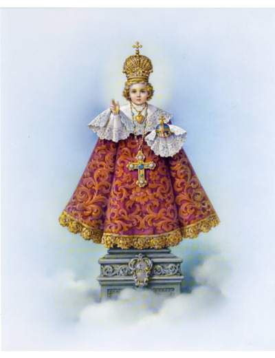 Image 20x25cm - ENFANT JÉSUS DE PRAGUE