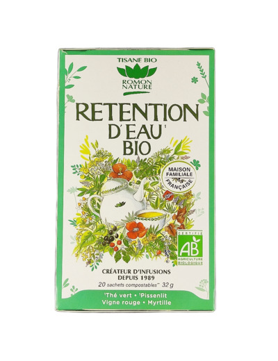 Tisane Rétention d'Eau 20 Sachets Bio