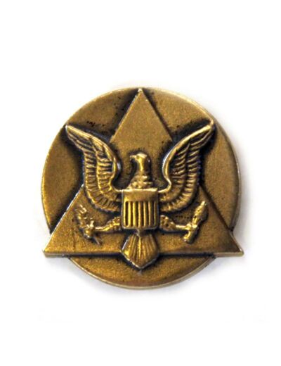Bouton de revers "Prix du commandant" US Army