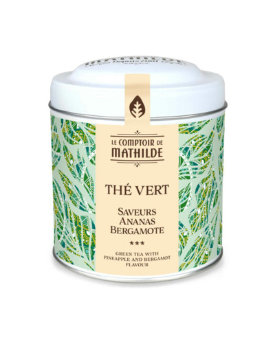 Thé Vert Saveurs Ananas Bergamote - 100g