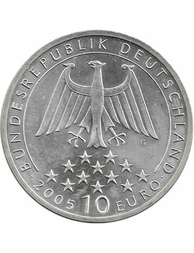 Allemagne 2005 G 10 EURO 200 ANS MORT DE FRIEDRICH VON SCHILLER SUP