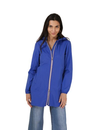 Imperméable Long LAURA JO Bleu Vif