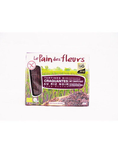 Tartines Craquantes au Riz Noir Bio 150g