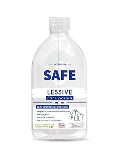 Lessive universelle sans parfum 1L Safe