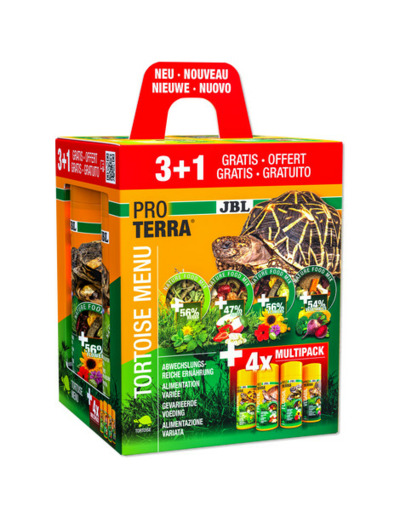 JBL PROTERRA TORTOISE MENU - 4 x 250ml