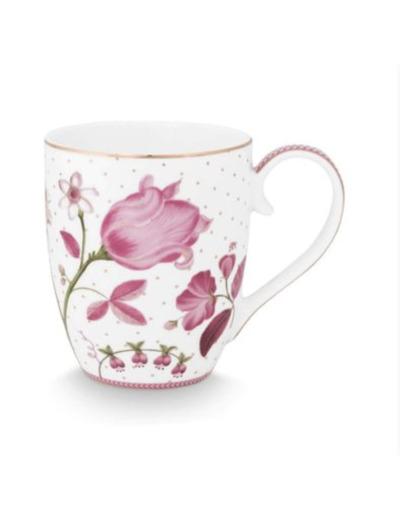 Mug Jolie Point Or Rose Pipstudio
