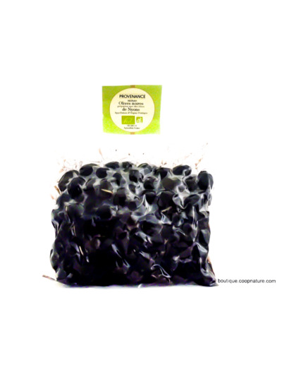 Olives Noires de Nyons Bio 500g