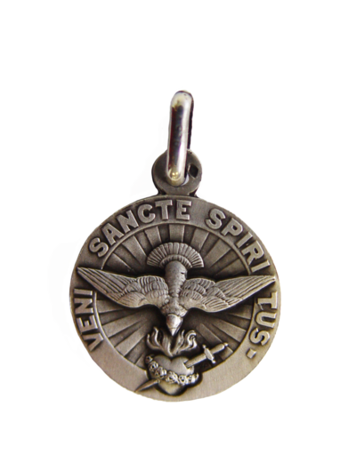 Médaille 14mm en Argent 925 - ST ESPRIT