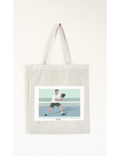 Tote bag ou sac "Joueur de padel "