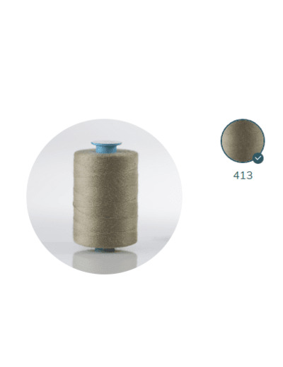 ZX 35 - 413 FICELLE FIL À COUDRE 100% POLYESTER TRÈS RÉSISTANT bobine 500m