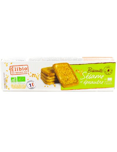 Biscuits Sésame et Epeautre Bio 150g