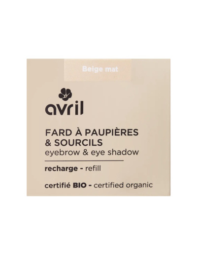 Recharge fard à paupières Beige mat 2gr