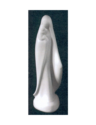 Vierge à l'enfant 16cm porcelaine