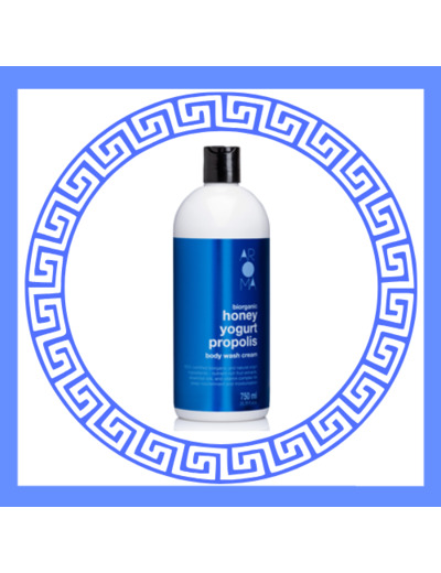 Crème douche pour le corps BIO Yaourt grec-Miel-Propolis Aroma