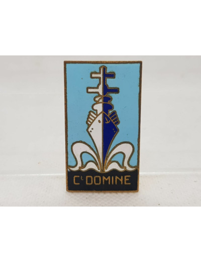 INSIGNE MILITAIRE Ct DOMINE INSIGNE COMMANDANT DOMINE AVISO DRAGUEUR AUGIS