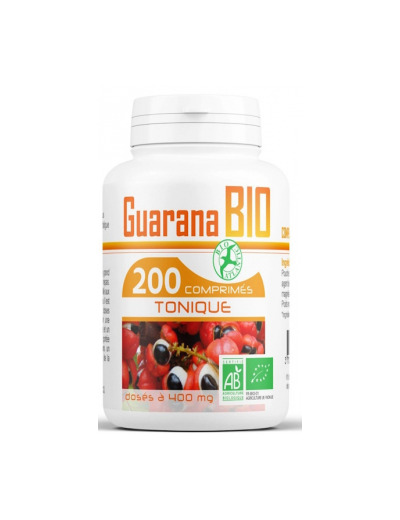 Guarana bio 400mg 200 comprimés