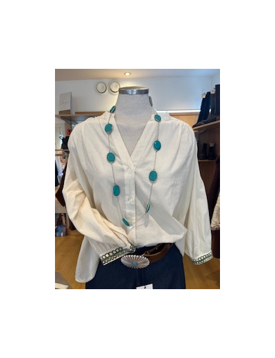 Blouse Jolie Julie en voile de coton