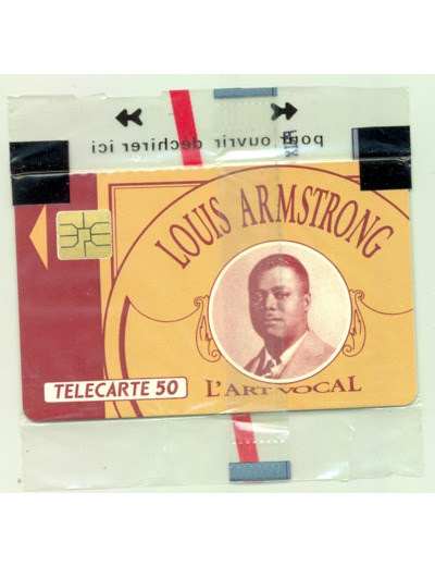 TELECARTE NSB 50 UNITE 10/91 LOUIS ARMSTRONG F229