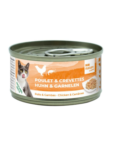 BubiNature poulet & crevettes - 70g