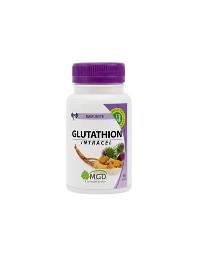 Glutathion Intracel-60 ou 120 gélules-MGD