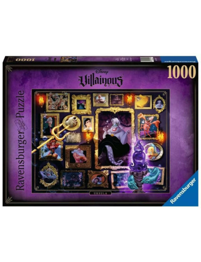 Puzzle disney 1000p villainous Ursula