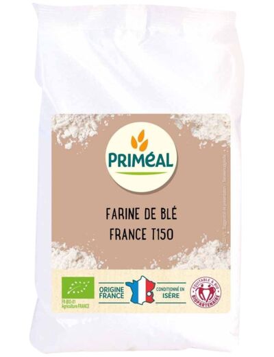 Farine de Blé France T150-1kg-Priméal